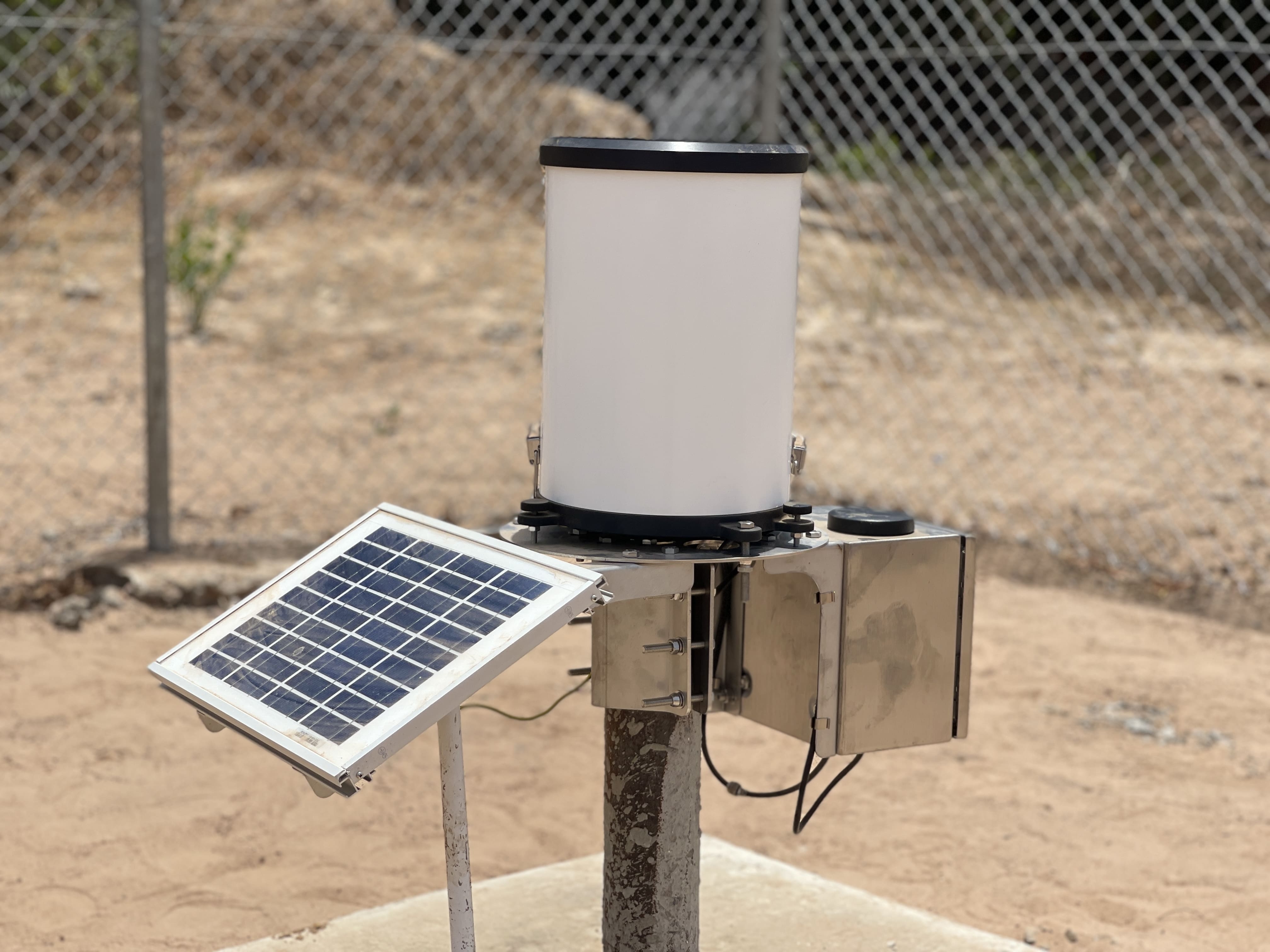 New hydrometric equipment installed by WACA Gambia and DWR begin transmitting data