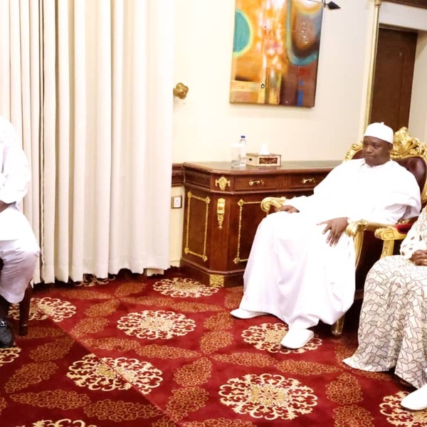 WACA Gambia briefs President Adama Barrow on the project activities and key milestones.