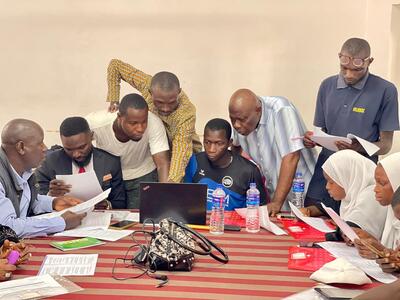 Building community resilience: WACA and NDMA empower nine wards along the Kotu Stream with comprehensive contingency plans.